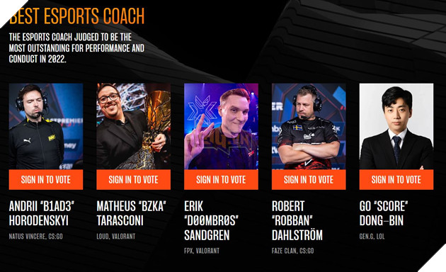 The Game Awards 2022 chính thức công bố các đề cử cho toàn bộ hạng mục 32