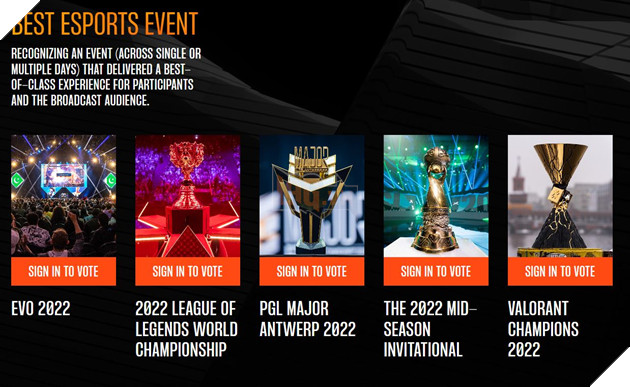 The Game Awards 2022 chính thức công bố các đề cử cho toàn bộ hạng mục 33