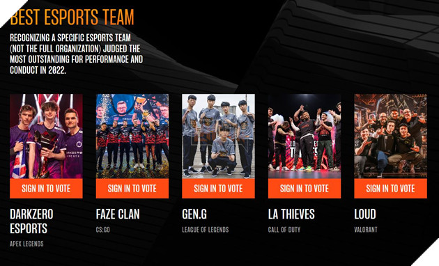 The Game Awards 2022 chính thức công bố các đề cử cho toàn bộ hạng mục 31