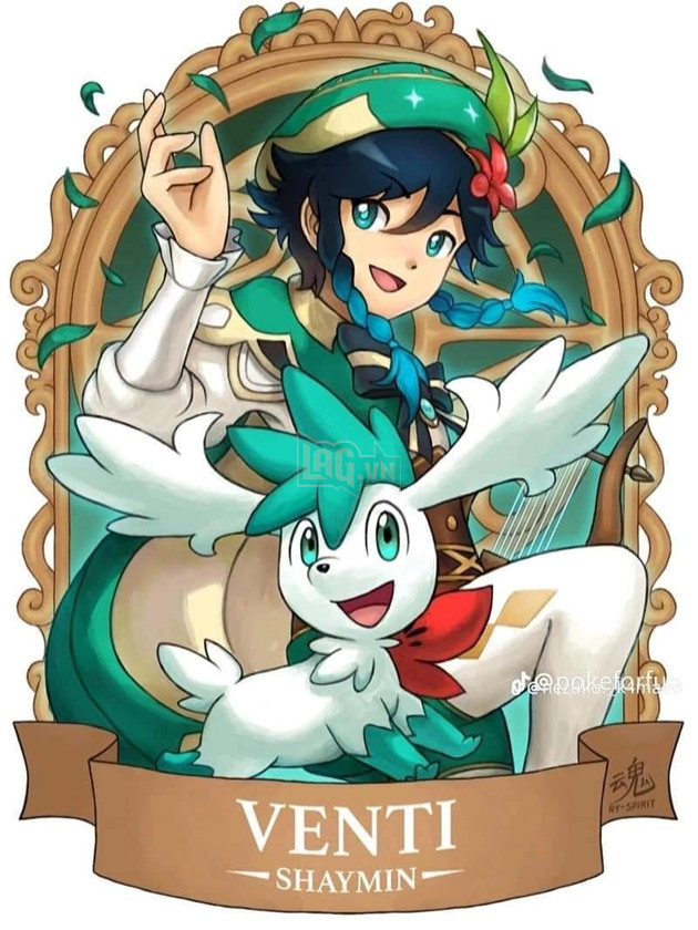 Sẽ như thế nào khi các nhân vật Genshin Impact lạc vào thế giới của Pokemon?