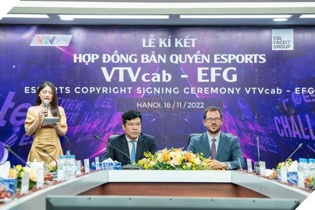 VTVCab công bố sở hữu bản quyền toàn bộ các giải đấu Esport do EFG tổ chức
