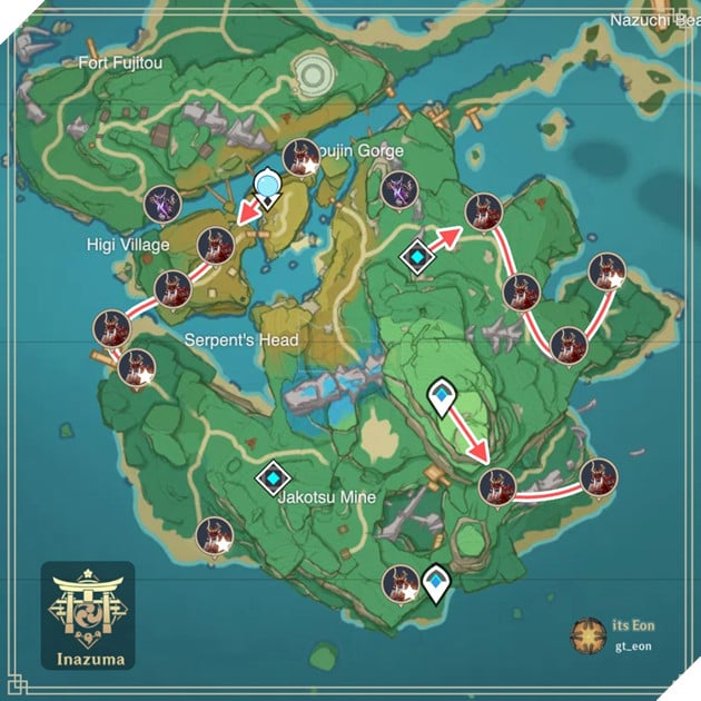 Genshin Impact - Hướng dẫn cách farm 400 Kiếm Cách một ngày dùng để nâng cấp Scaramouche và Yae Miko 5