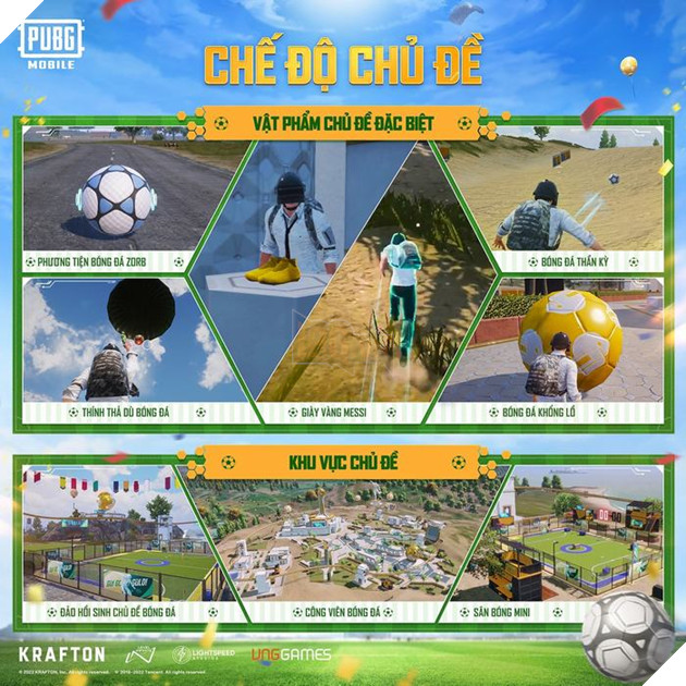 PUBG Mobile: Nội dung bản cập nhật 2.3.0 - Say Mê Bóng Đá cùng Lionel Messi 4