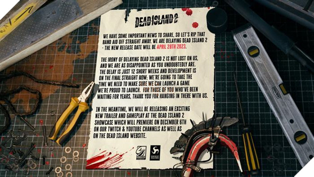 Dead ISland 2 một lần nữa trễ hẹn với người hâm mộ thêm 2 tháng 3