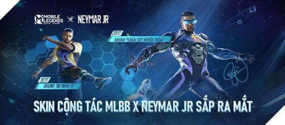 MLBB x Neymar Jr: Hướng dẫn nhận free bộ skin mới toanh chào World Cup Qatar 2022
