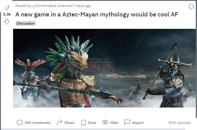 Cộng đồng hâm mộ God of War mong muốn phần tiếp theo tập trung vào thần thoại Aztec và Maya 2