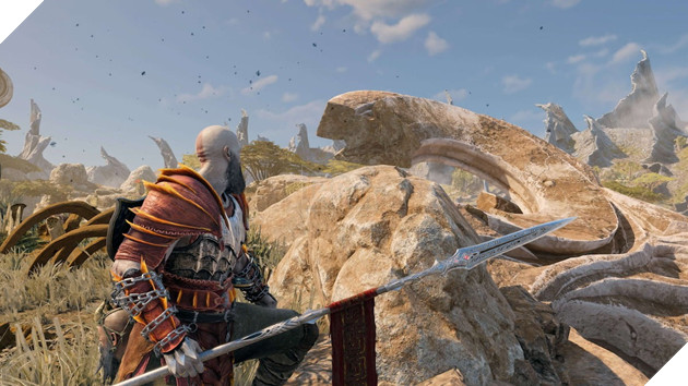 Đạo diễn God of War Ragnarok giải thích lý do Kratos không cầm búa của Thor 2