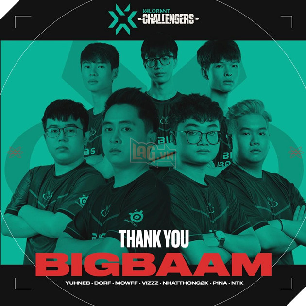 Valorant: Team Big BAAM tái sinh với dàn lineup ấn tượng