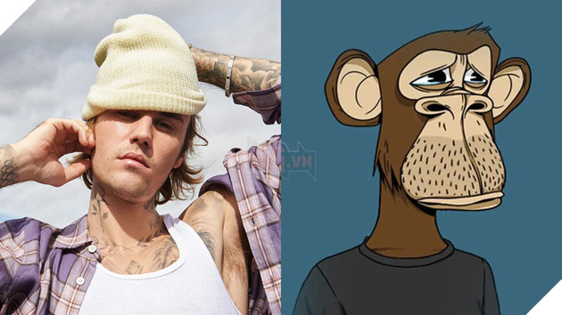 Mua NFT với giá hơn 32 tỷ đồng, ca sĩ Justine Bieber hiện chỉ biết nhìn nó rớt giá