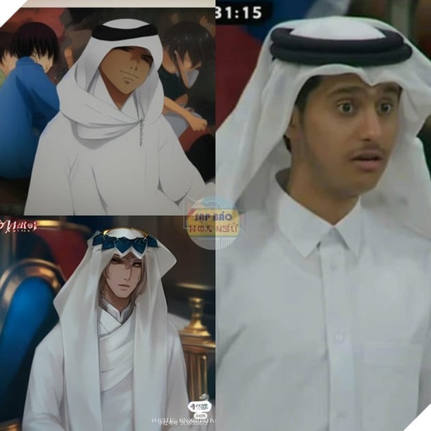 The prince of Qatar was redrawn by AI, and the ending became handsome and in love