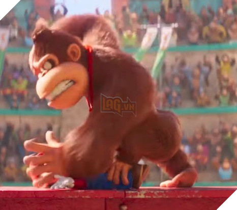 Cư dân mạng phát sốt với bờ mông của Donky Kong trong trailer Super Mario Bros Movie