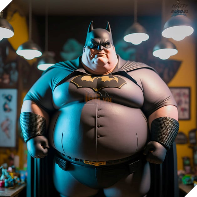 Hài hước với loạt ảnh các siêu anh hùng nổi tiếng... bị "thừa cân" 