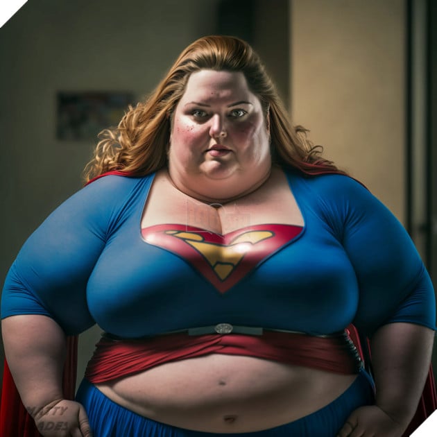 Hài hước với loạt ảnh các siêu anh hùng nổi tiếng... bị "thừa cân" 