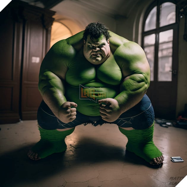 Hài hước với loạt ảnh các siêu anh hùng nổi tiếng... bị "thừa cân" 