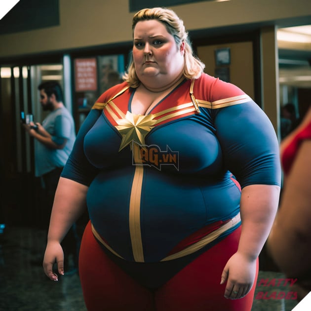Hài hước với loạt ảnh các siêu anh hùng nổi tiếng... bị "thừa cân" 