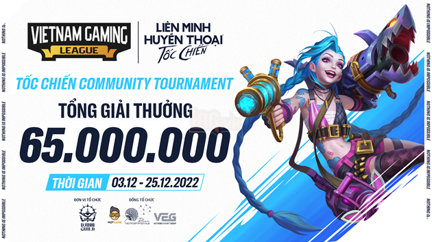 Mở đăng ký giải Tốc Chiến Community Tournament tại Vietnam Gaming League 4