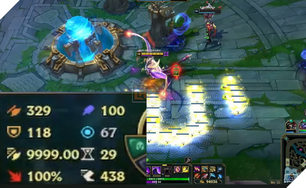 LMHT: Game thủ phá game với Tốc độ đánh cao nhất tới tận 9999 đòn đánh mỗi giây