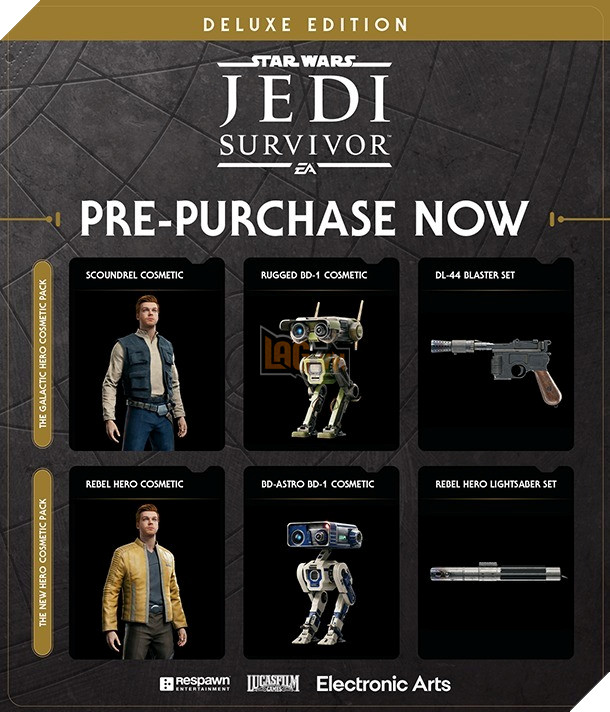 Star Wars Jedi: Survivor bất ngờ lộ ngày ra mắt và cấu hình tối thiếu 