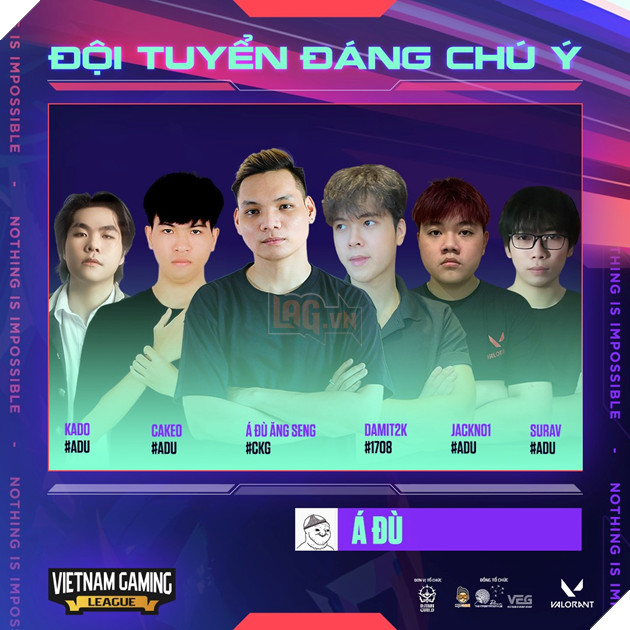 Điểm mặt các gương mặt đổi bật tại vòng bảng VGL - Valorant Community Tournament