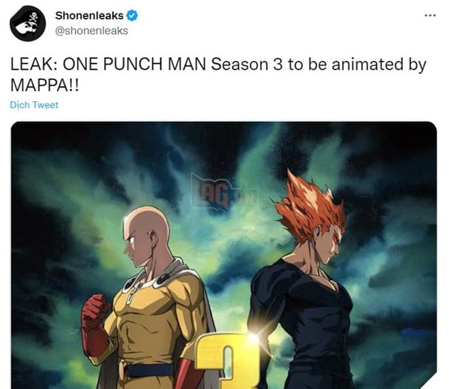 one punch man season 3 mappa