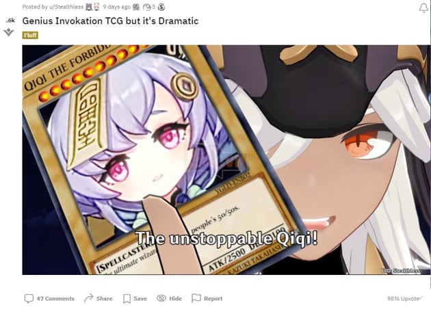 Genshin Impact TCG: Khi Cyno và Alhaitham tái hiện phân đoạn nổi tiếng trong Yu-Gi-Oh 2