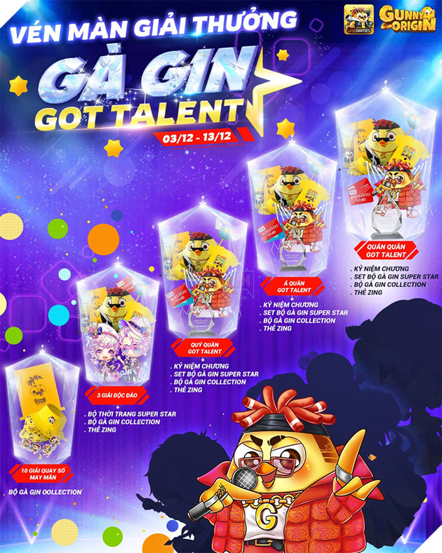 Cộng đồng Gunny Origin cực “cháy” với hàng loạt sân chơi tài năng