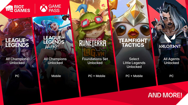 Hướng dẫn liên kết tài khoản Riot Games với dịch vụ Xbox Game Pass trong LMHT để lấy Full Tướng