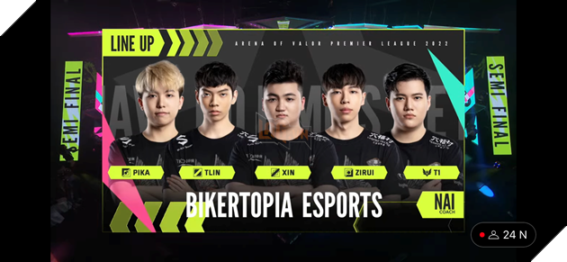  Bán kết APL 2022 Bacon Times vs Bikertopia Esport: Thế trận huỷ diệt  2
