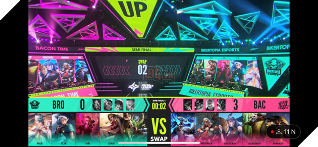  Bán kết APL 2022 Bacon Times vs Bikertopia Esport: Thế trận huỷ diệt  9