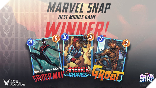 Vì sao Marvel Snap lại có thể đạt được danh hiệu Best Mobile Game
