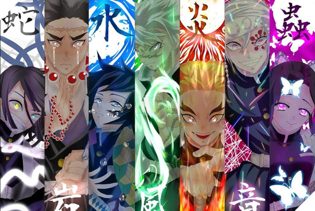 Kimetsu no yaiba season 3 trụ cột