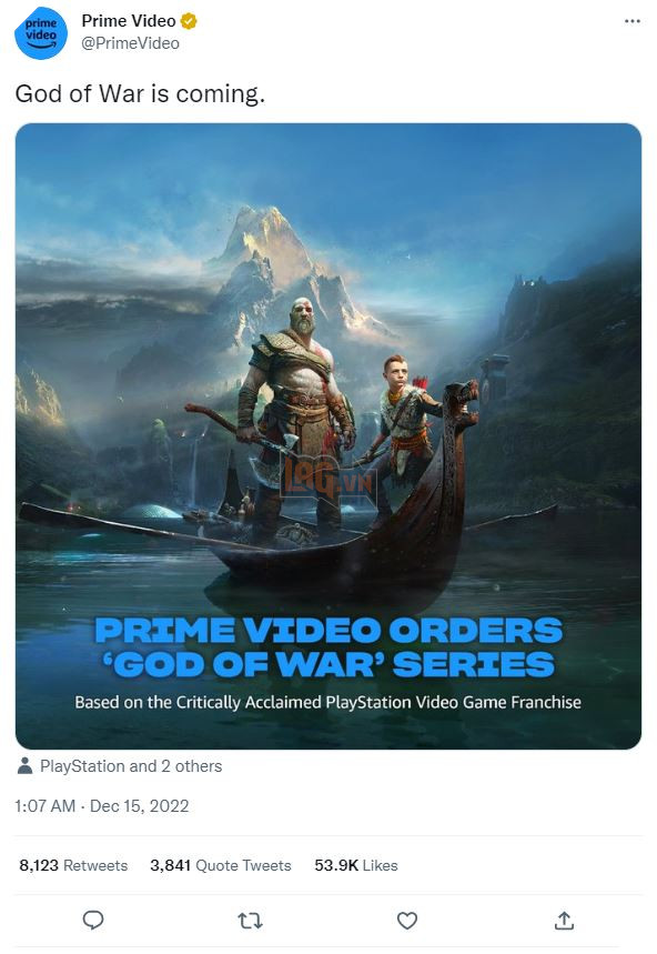 God of War của Santa Monica Studios sẽ được Amazon chuyển thể thành phim truyền hình 2