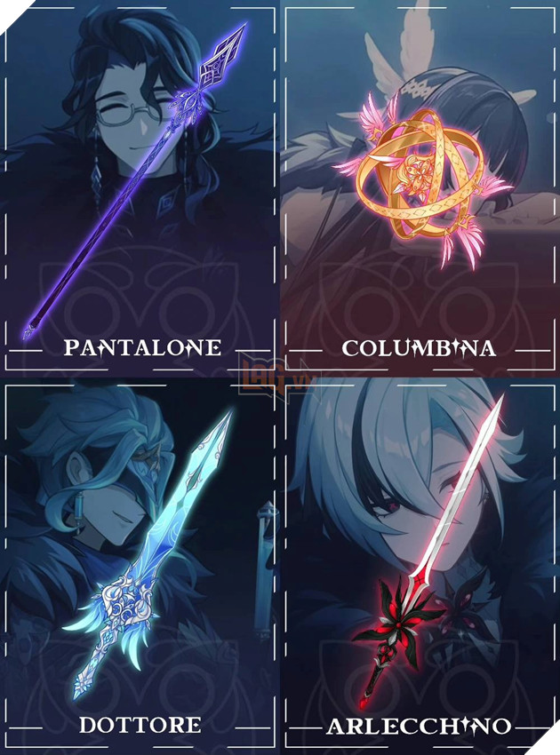 Genshin Impact: Người hâm mộ tự sáng tạo nên vũ khí cho các Quan Chấp Hành