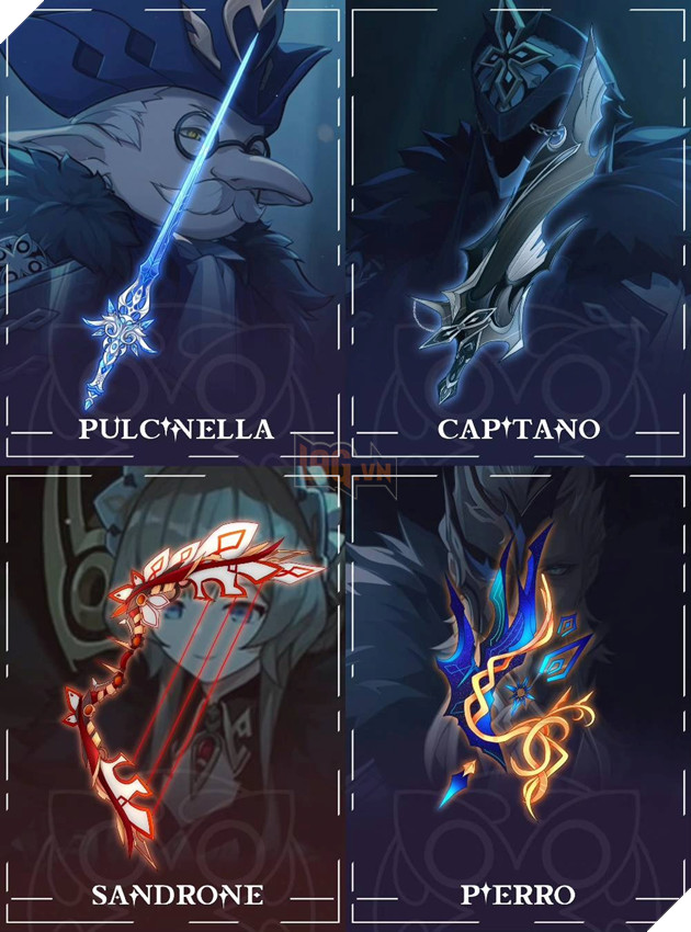 Genshin Impact: Người hâm mộ tự sáng tạo nên vũ khí cho các Quan Chấp Hành