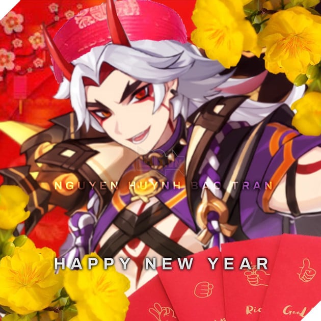 genshin impact tết