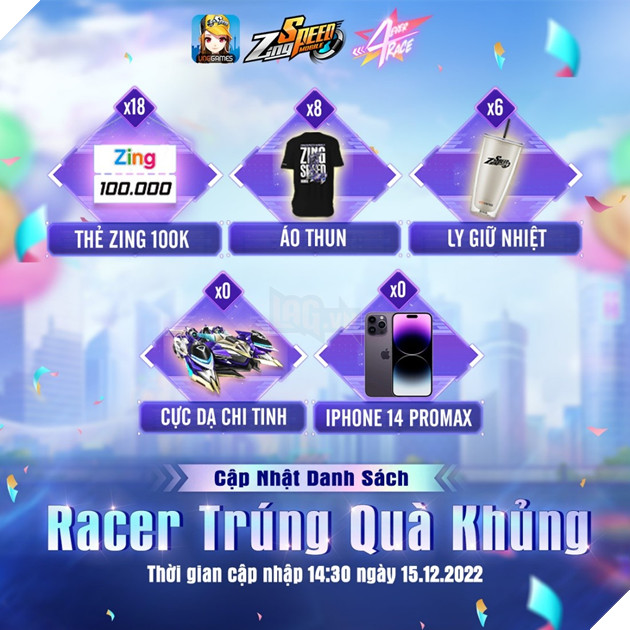 ZingSpeed Mobile chính thức tròn 4 tuổi, game thủ “chạy đua” nhận quà sinh nhật khủng  3
