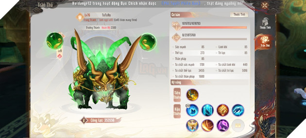 Những Trân Thú đang được săn đón như “người nổi tiếng” tại Thiên Long Bát Bộ 2 VNG 7