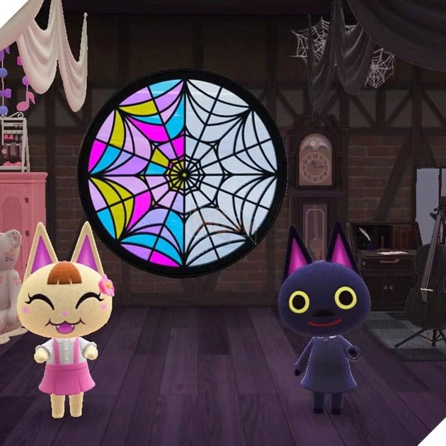 Fan Animal Crossing tái tạo hoàn chỉnh căn phòng đặc biệt trong Wednesday 2