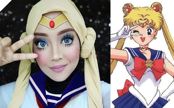 Cosplay as Wednesday and many other popular characters only wear headscarves, and the praise is raining 9