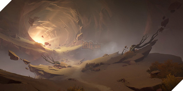 Genshin Impact: Leaker hé lộ hình ảnh bản đồ 3.4 mới - Tiếp tục hang động và Sa mạc khổng lồ 3