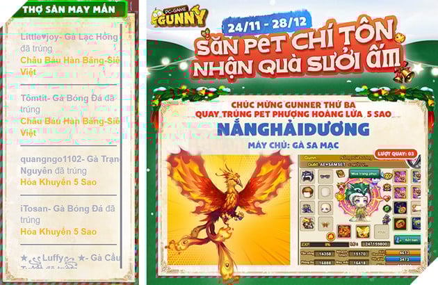 Noel vui quên lối về ở xứ sở Gà Vàng Gunny PC  4