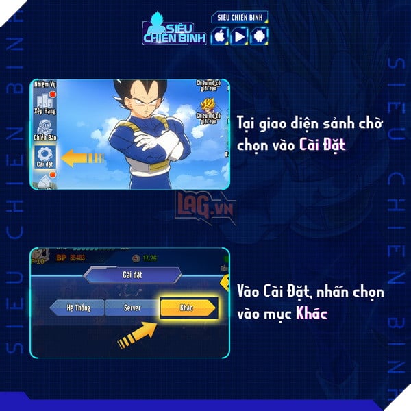 Hướng dẫn cách nhập và tổng hợp Giftcode Siêu Chiến Binh mới nhất năm 2022 2