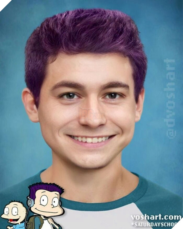 Loạt nhân vật hoạt hình, anime nổi tiếng những năm 90 bước ra ngoài đời thực sẽ trông như thế nào?