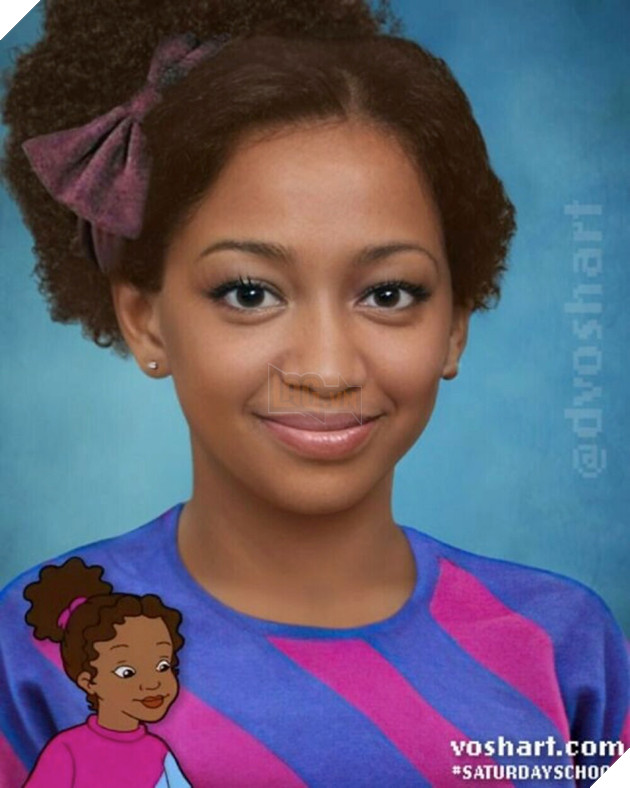 Loạt nhân vật hoạt hình, anime nổi tiếng những năm 90 bước ra ngoài đời thực sẽ trông như thế nào?