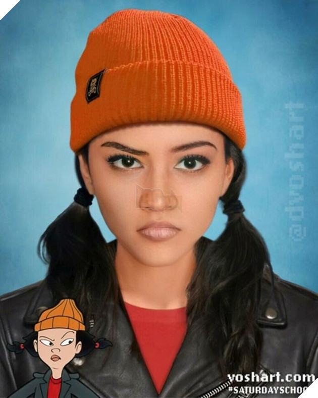 Loạt nhân vật hoạt hình, anime nổi tiếng những năm 90 bước ra ngoài đời thực sẽ trông như thế nào?