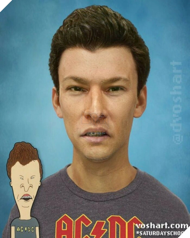 Loạt nhân vật hoạt hình, anime nổi tiếng những năm 90 bước ra ngoài đời thực sẽ trông như thế nào?