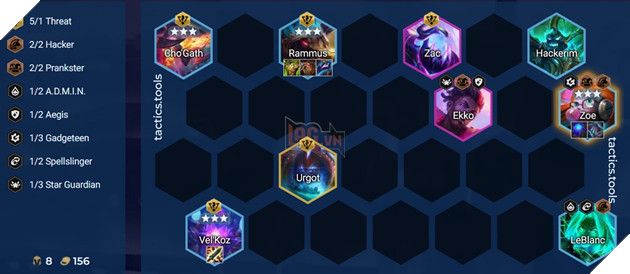 DTCL Mùa 8: Hướng dẫn Top đội hình Hiểm Họa đa hệ tộc mạnh nhất 13.5 Rank Cao Thủ