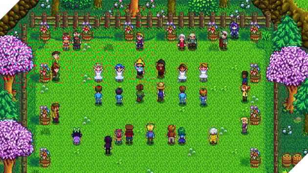 Fan Stardew Valley tung bản Mod cho phép người chơi ... lập dàn Harem trong game