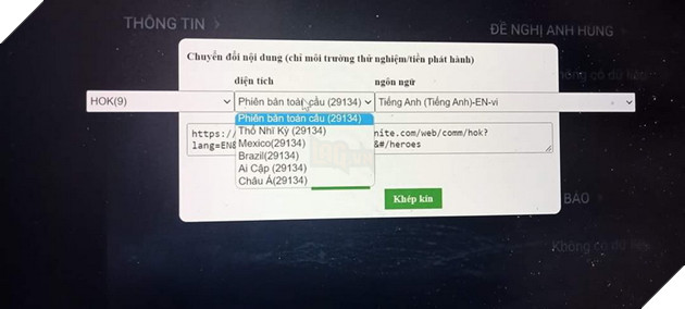 Leaker tung thông tin Vương Giả Vinh Diệu sẽ mở server châu Á, hỗ trợ Tiếng Việt và cạnh tranh trực tiếp với Liên Quân Mobile 3