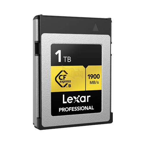 Lexar công bố dung lượng 1TB và 2TB mới cho dòng thẻ GOLD của Lexar® Professional CFexpress™ chuẩn B 3